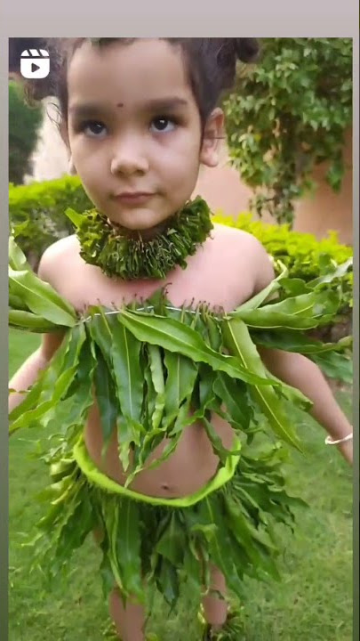 Mowgli | Leaf Costume | Nature Costume | Eve Costume