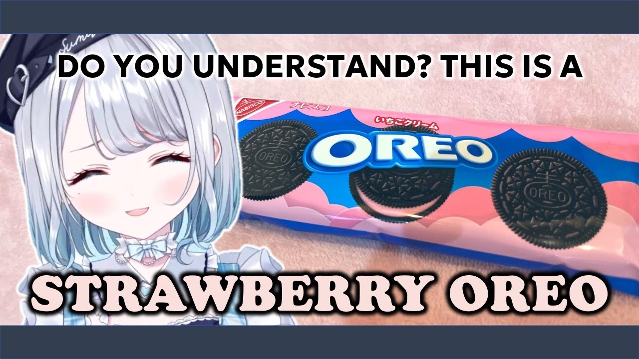 Strawberry Oreo 【Kaga Sumire | VSpo! ENG SUB】