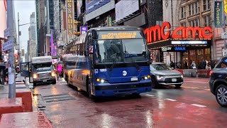 MTA NYCT: 2025-2026 Provest X3-45 #1663 on the SIM22 at West 42nd Street/8th Avenue 