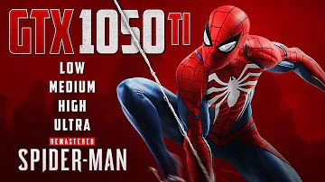 Dokáže GTX 1050 TI spustit Spider-Man Remastered?