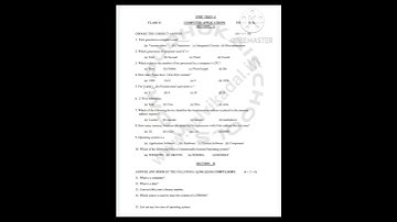 11th computer application unit test modal  question paper tamil and english medium
