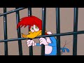 Woody Gets Sent To Jail Woody Woodpecker