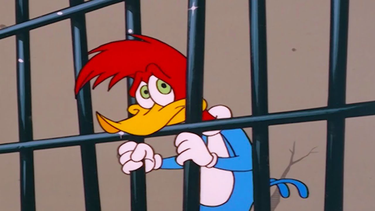 Woody Gets Sent to Jail! | Woody Woodpecker