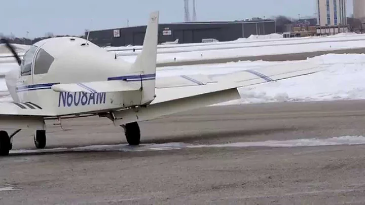 Angel Borrero flying  lesson flight schl take off ...