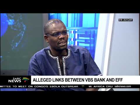 Alleged links between VBS bank and EFF