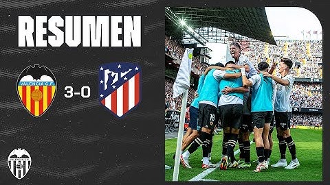 VALENCIA CF 3-0 ATLÉTICO DE MADRID | MATCH HIGHLIGHTS
