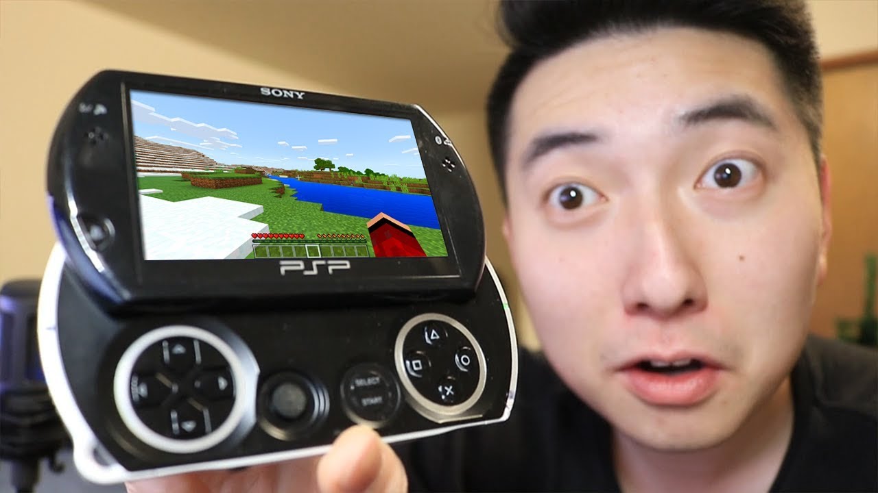 MINECRAFT PSP GO EDITION! - YouTube