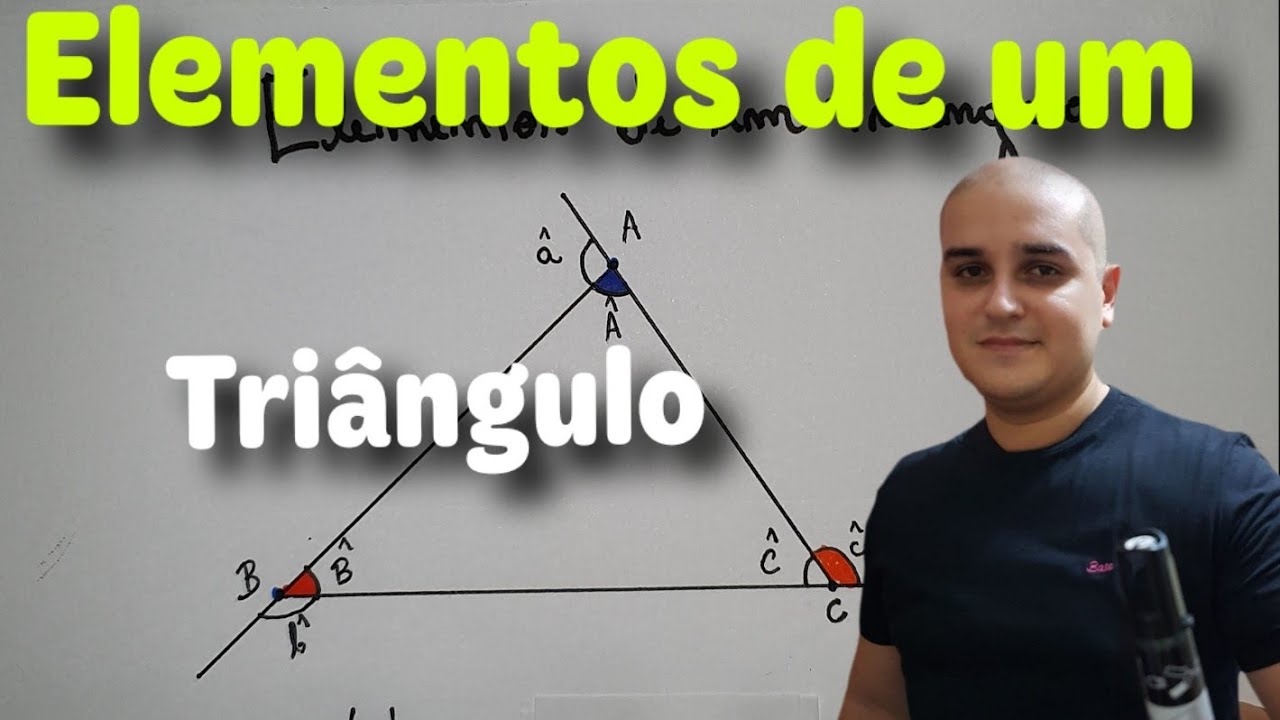 Elementos de um triângulo - YouTube