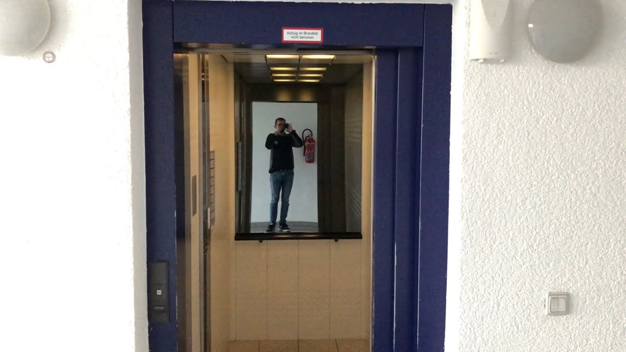 Original 1993 KONE Novel Elevator at Ludwigsburg-Weststadt