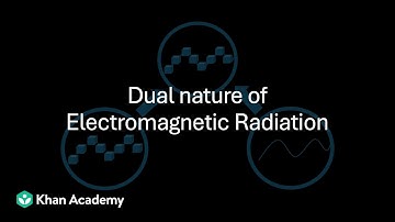 Dual nature of EM radiation | Atomic structure | Grade 11 | Chemistry | Khan Academy