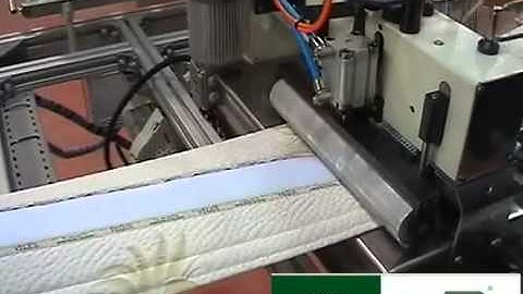 Mattress border machine 3d distributed by Optron