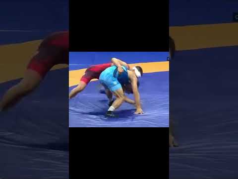 Айдос Султангали — Чемпион мира! 🇰🇿💪 Финальная схватка (60 кг, Загреб 2025)#wrestling #борьба