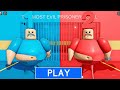BARRY 1 VS BARRY 2 In BARRY'S PRISON RUN! (OBBY) ROBLOX #roblox #barryprisonrun #obby