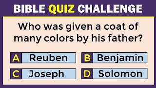 BIBLE QUIZ: ONLY A BIBLE GENIUS CAN SCORE 20/20 | #challenge 26