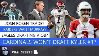 2019 nfl draft is on thursday and the latest rumors are around kyler
murray because arizona cardinals reportedly not going to take him #1.
if the...