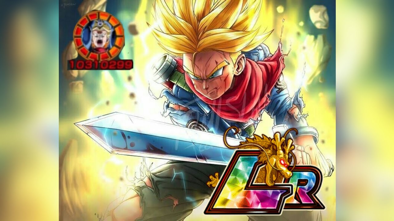 LR SWORD OF HOPE TRUNKS SHOWCASE! (55) dbz dokkan battle YouTube