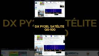 PY2EL in contact with F6GKQ via QO-100 Satellite. May 13th, 2024. #amateurradio #hamradio #satellite