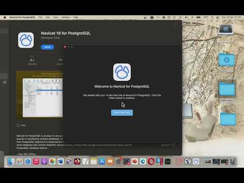 Navicat 16 for PostgreSQL BEST APP from Mac App Store (Basic Overview)