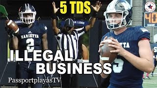 Harrison Bailey & Arik Gilbert... UNSTOPPABLE!!! Marietta vs North Paulding