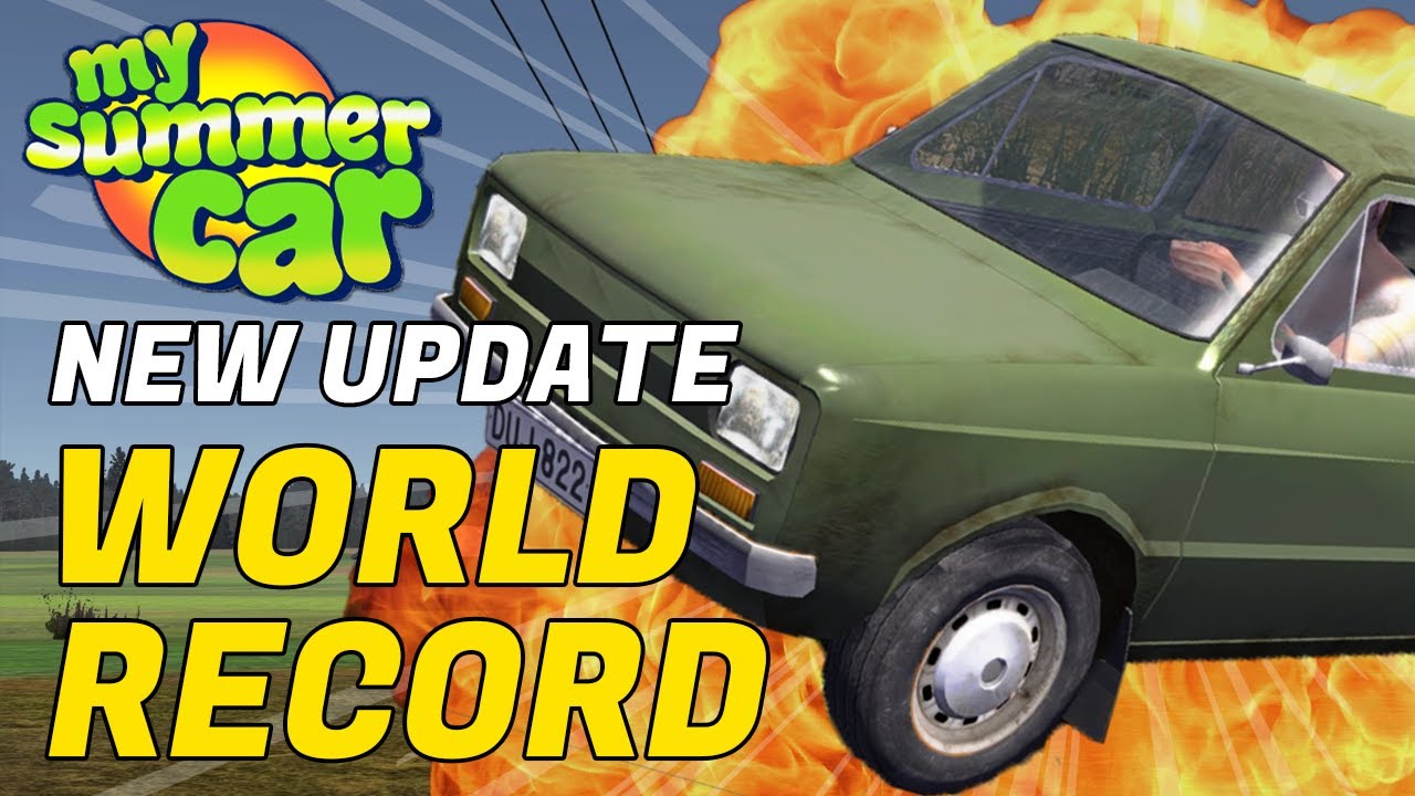 My First World Record on the New 2023 My Summer Car Update