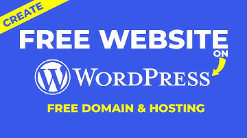 How to Create a Free Website - With Free Domain & Hosting