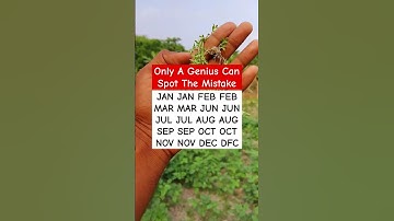 Only A Genius Can Spot The Mistake:Epi-717.Try Your Skills! #shorts #search #puzzle