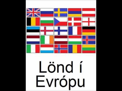 Icelandic Lesson #21: Countries in Europe Part 1 - Pronunciation