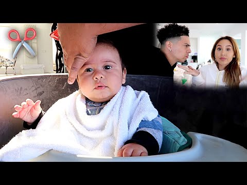 CATHERINE TRIED TO CUT OUR SON'S HAIR...AND RUINED IT!!!