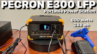 PECRON E300LFP Portable Power Station 600W 288Wh