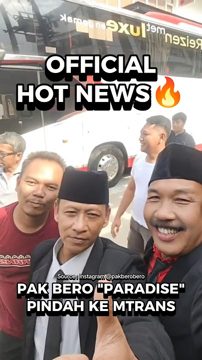  PAK BERO PINDAH DARI PO. HARYANTO #bismillah #basuri #mtrans #poharyanto #paradise #shorts