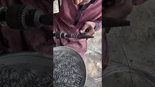 Clean Spring Hook Making 🔥 Satisfying Lathe Skill