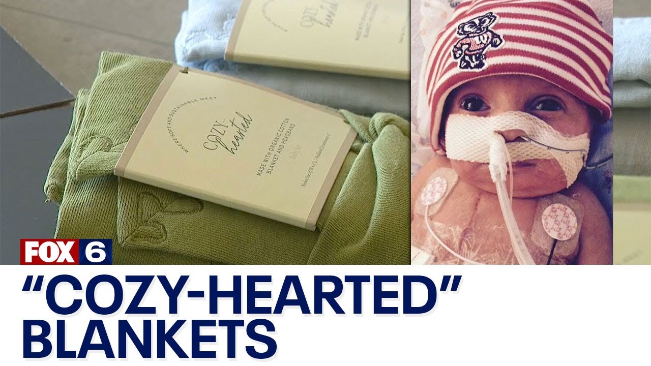 Babies with heart disease; blankets offer comfort FOX6 News Milwaukee