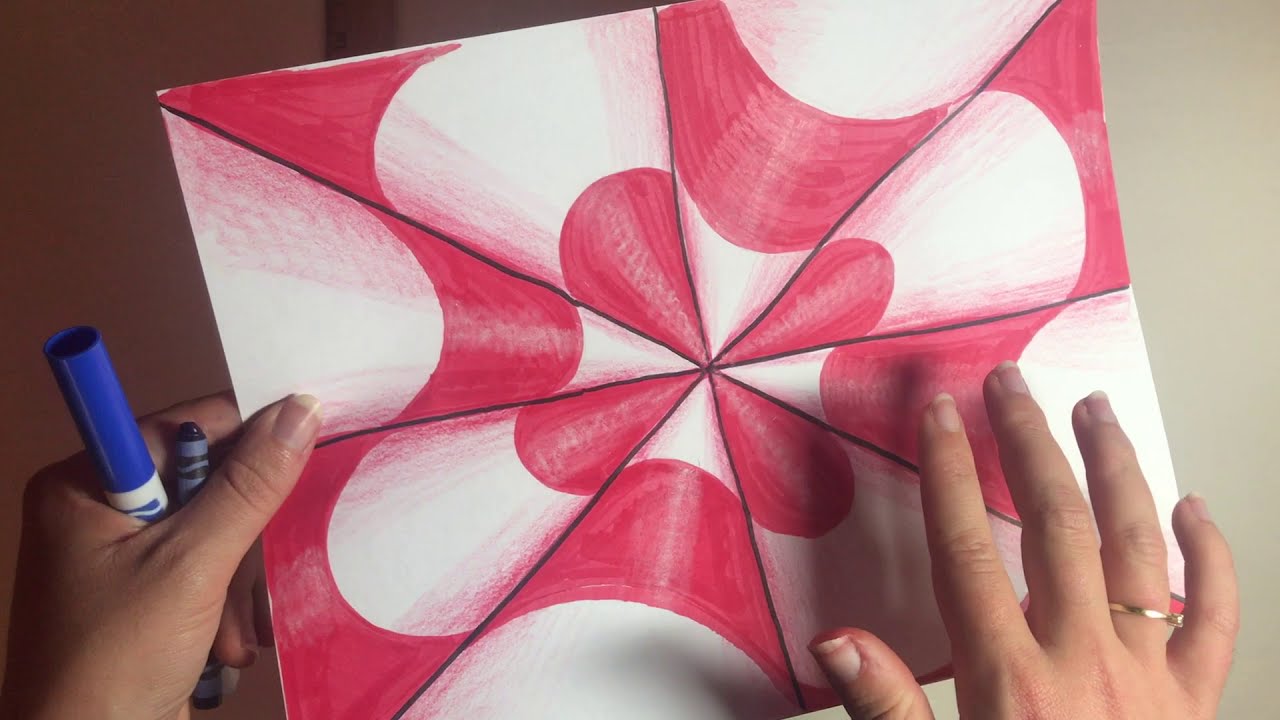 絵画 illusion Optical Illusion Art: 5th Grade - YouTube