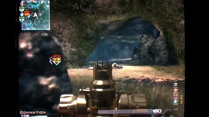 MW3- Scar L Silencer + Extended mags MOAB on Village!