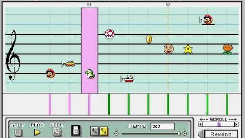 Random Mario Paint Composer song