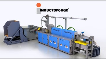 Inductoforge Billet Heating System with Automatic Billet Purge System