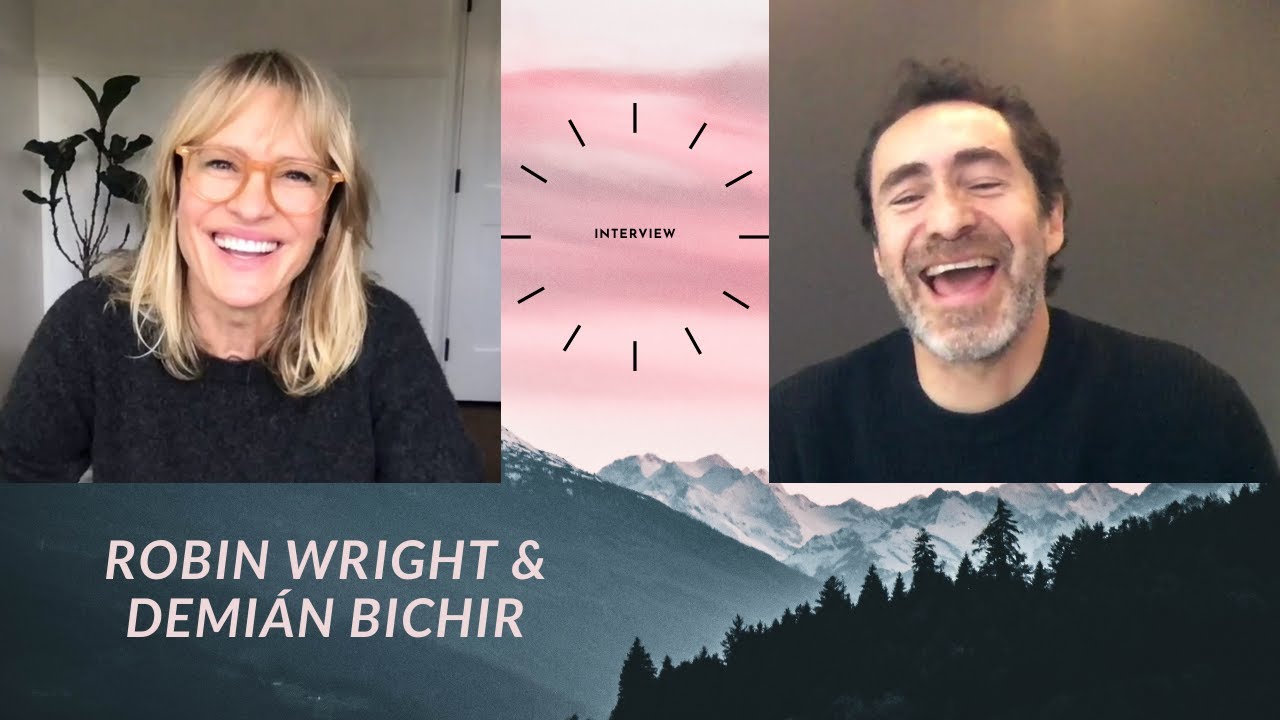 Robin Wright & Demián Bichir interview for LAND - YouTube
