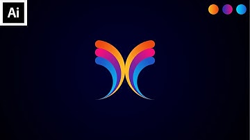 Create a Gradient Logo Design In Adobe Illustrator Tutorial  || With Zakki Graphics ||