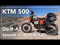 Ktm 500 xcfw  lightweight adventure build that can be raced