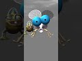 The Nightmare: 😰😱The Chameleon pursues the fly #shorts #funnyshorts