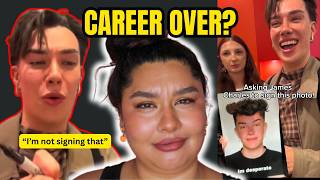TikToker Forced James Charles To Sign His Apology Video Thumbnail...