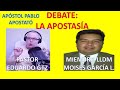 Debate   la apostasa pastor eduardo gutierrez evangelico vs moises lemus lldm