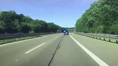 Vanishing point tracking