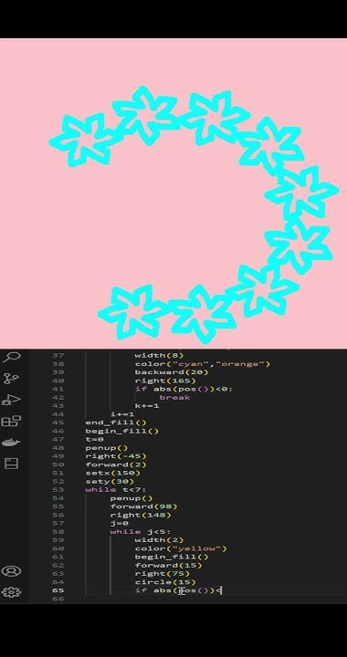 Amazing Graphic Design Code | Python Turtle - YouTube