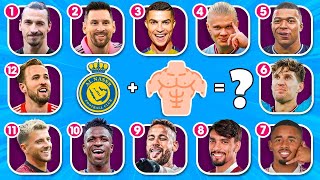 Guess the Football Player by EMOJI, CLUB and SONGS | Ronaldo, Messi, Haaland, Neymar | Tiny Football