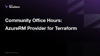 Community Office Hours: Azure Terraform Provider screenshot 4
