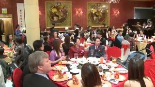 紫京盛宴婚礼晚宴头盘上菜仪式 (Crown Prince Fine Dining & Banquet in Toronto)