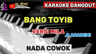 BANG TOYIB KARAOKE HD | VERSI MILA-NADA COWOK