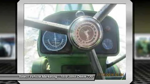 1959 John Deere 730 PK1822WG305