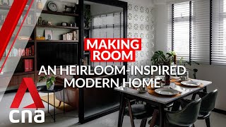 Making Room: An HDB smart home inspired by grandma’s Peranakan dresser | CNA Lifestyle
